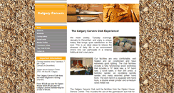 Desktop Screenshot of calgarycarvers.com